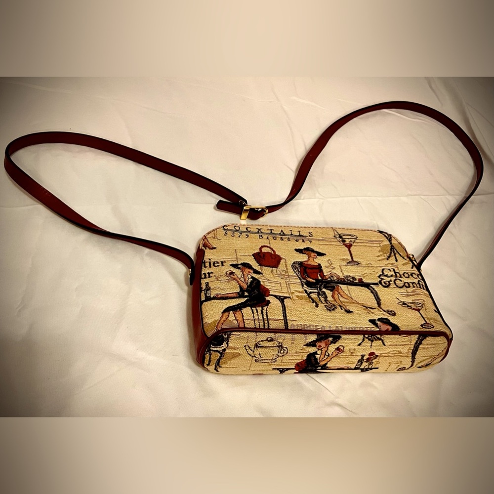 Adorable Small Purse from Brugge, Belgium, Hand Embroidered-Excellent Condition.